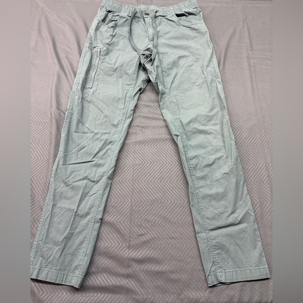 BYLT Basics Women’s Straight Leg Pants Sage Green Size L